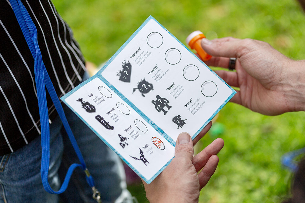 Analoge Mini-Spiele spielen Mini-Spiele analog spielbar